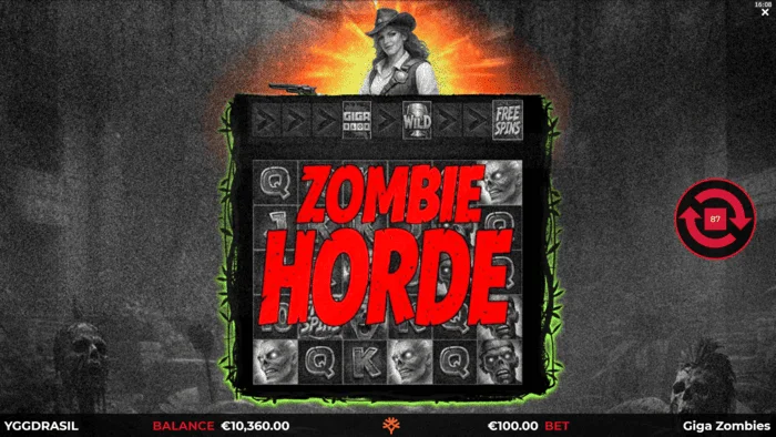 Giga Zombies - horda de zumbis nos carretéis